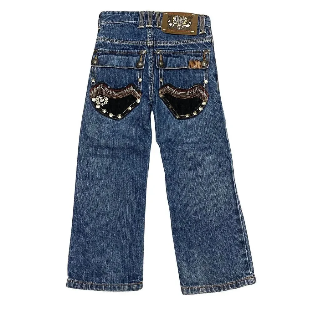 PHAT FARM Vintage Kids Denim Jeans Size 4